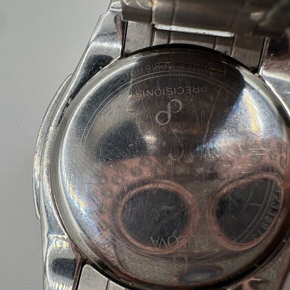 Bulova Precisionist 98P129 Women's Watch - Two-Tone Diamond & Mother of Pearl - Picture 5 of 6